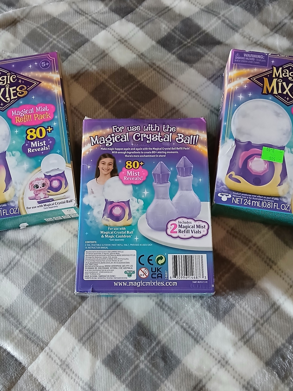 💲[5/20] Magic Mixies Magical Mist Refill Pack - Set of 3! NEW IN THE BOX! - Picture 2 of 9